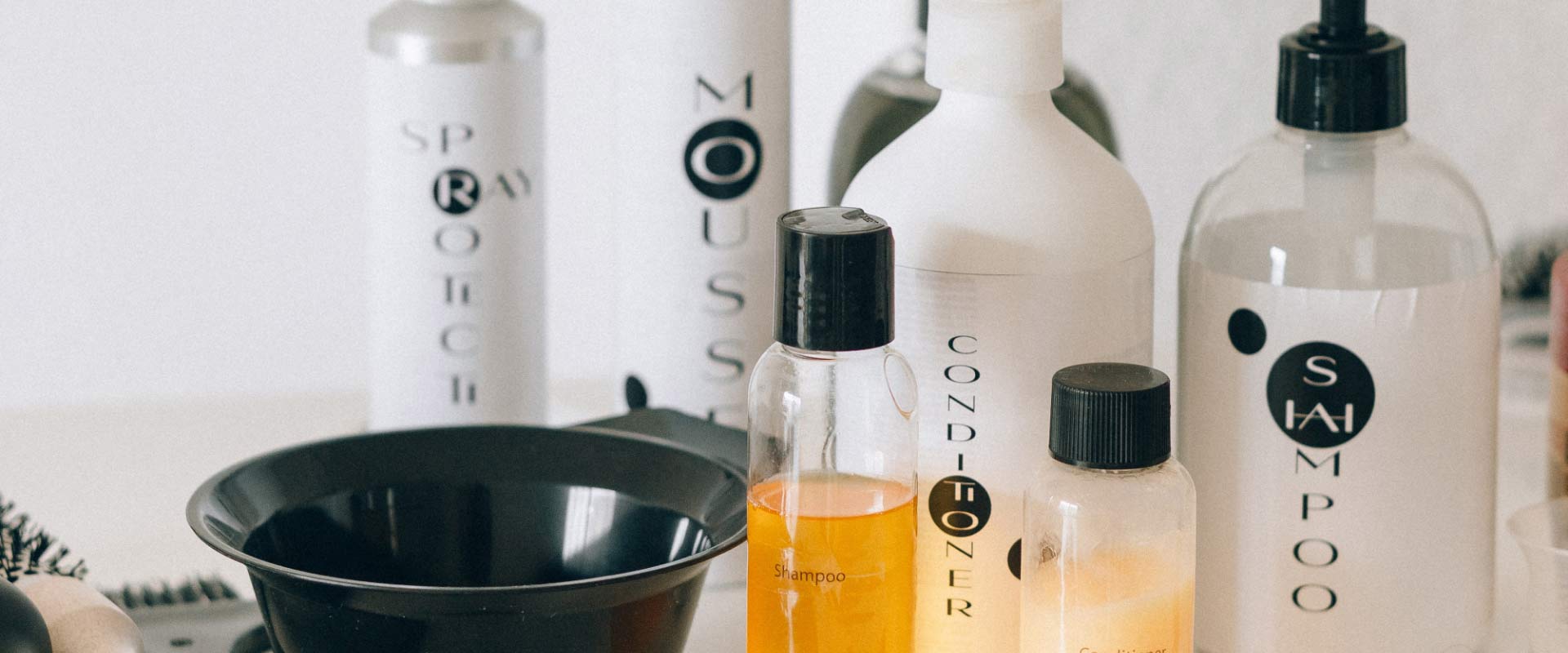 Lai valik juuksehooldus tooteid